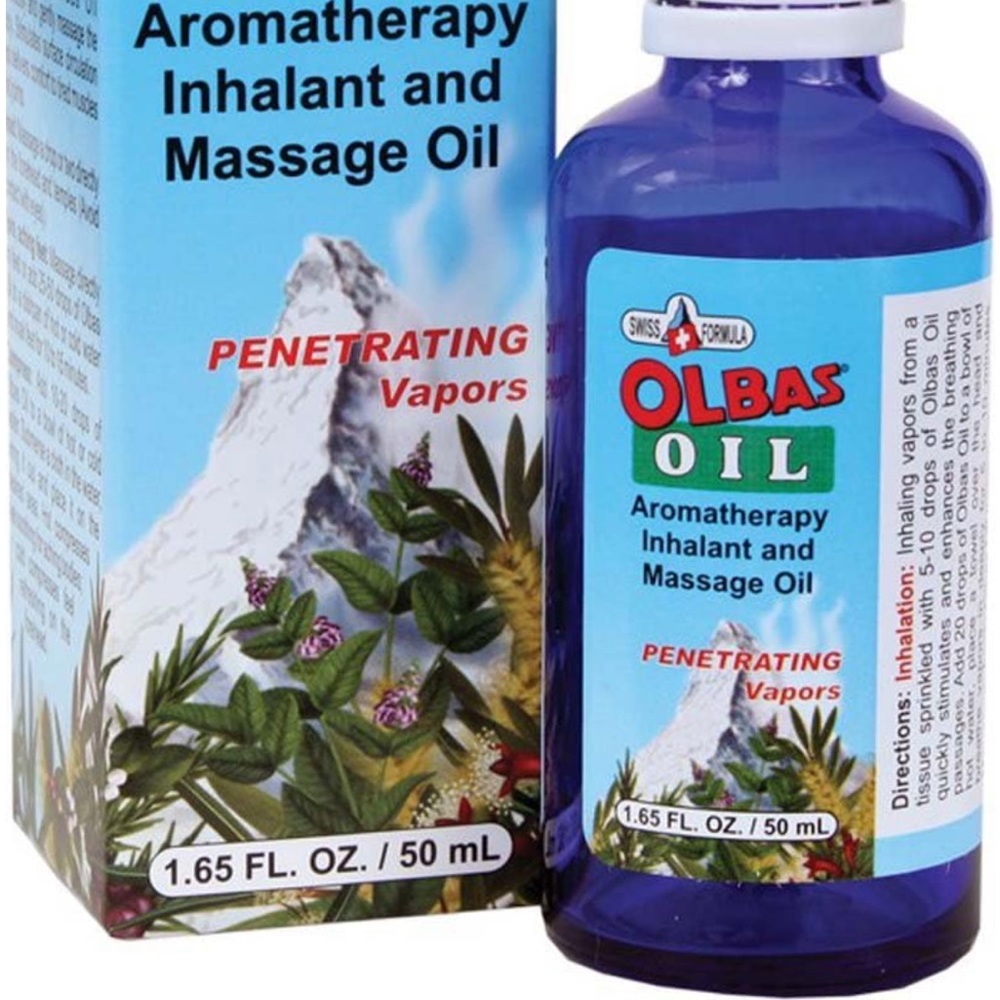 NWT Olbas Oil Aromatherapy Inhalant and Aromatic Massage Oil, 1.65 Fl Oz